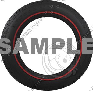 3ds max red line - Redline Tyre High Detail + Model by Nolan Brunsdon